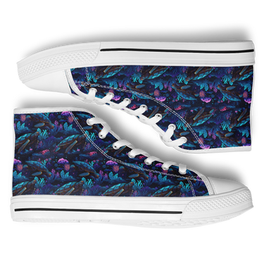 Chokefish™ Urban Peak Retro High Tops-Marine-008